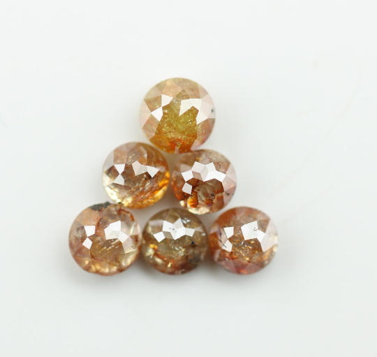 1.97 CT Red Rose Cut Treated Loose Diamond For Engagement Bracelet - JayKrishna Diamond