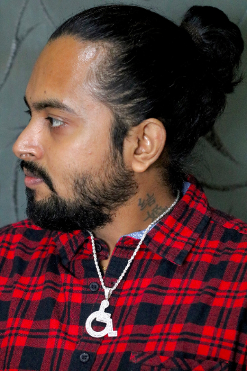 Dazzling Mobility Sterling Silver Wheelchair Charm Pendant with Round Diamond Accent - JayKrishna Diamond