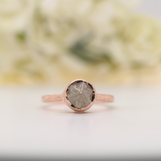 Embrace the Raw Beauty Irregular Cut Loose Rough Diamond Rings - JayKrishna Diamond