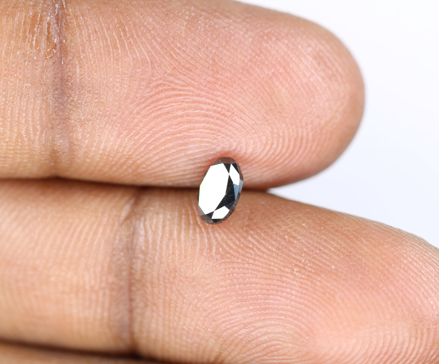 0.59 CT Black Oval Brilliant Cut Diamond – Stunning Loose Gem for Anniversary Gift Rings - JayKrishna Diamond