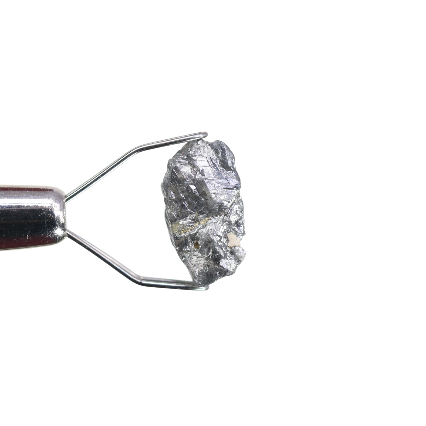 2.83 CT Fancy Salt And Pepper Grey Rough Uncut Diamond For Engagement Ring - JayKrishna Diamond