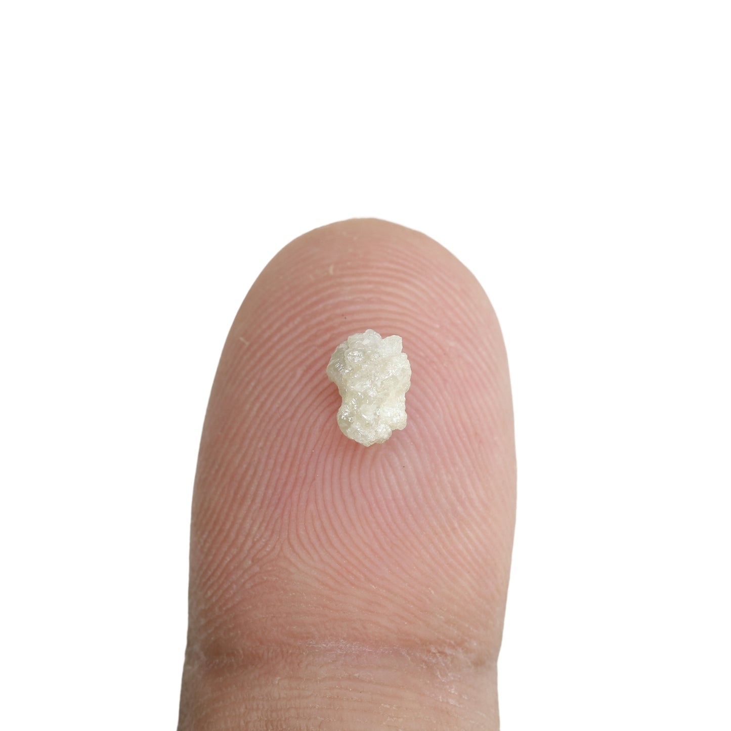 1.02 CT Snow White Rough Uncut Diamond For Wedding Ring | Engagement Ring | Gift For Girl Friend - JayKrishna Diamond