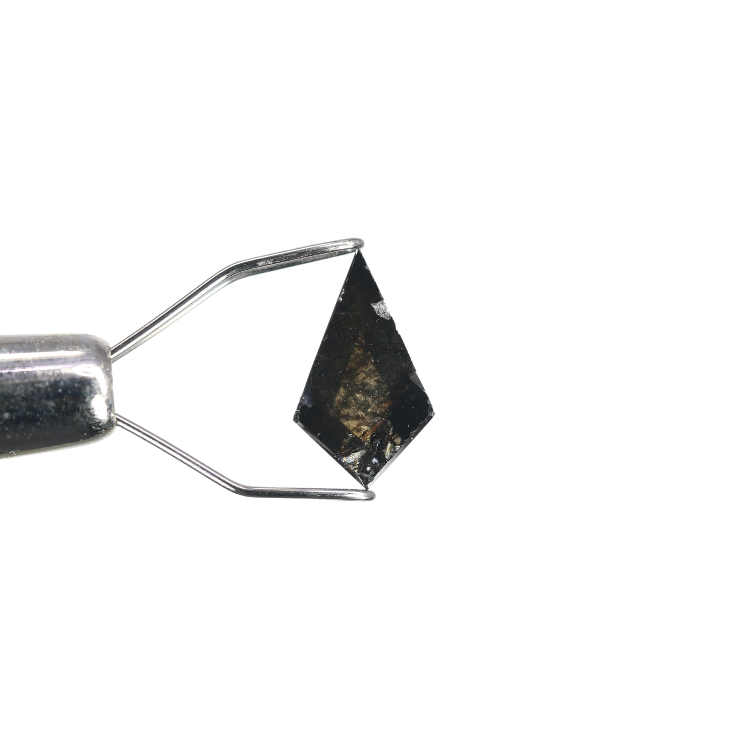 0.67 CT Fancy Kite Shape Salt and Pepper Diamond for Engagement Ring - Unique Gemstone for Wedding Ring and Custom Jewelry Designs - JayKrishna Diamond