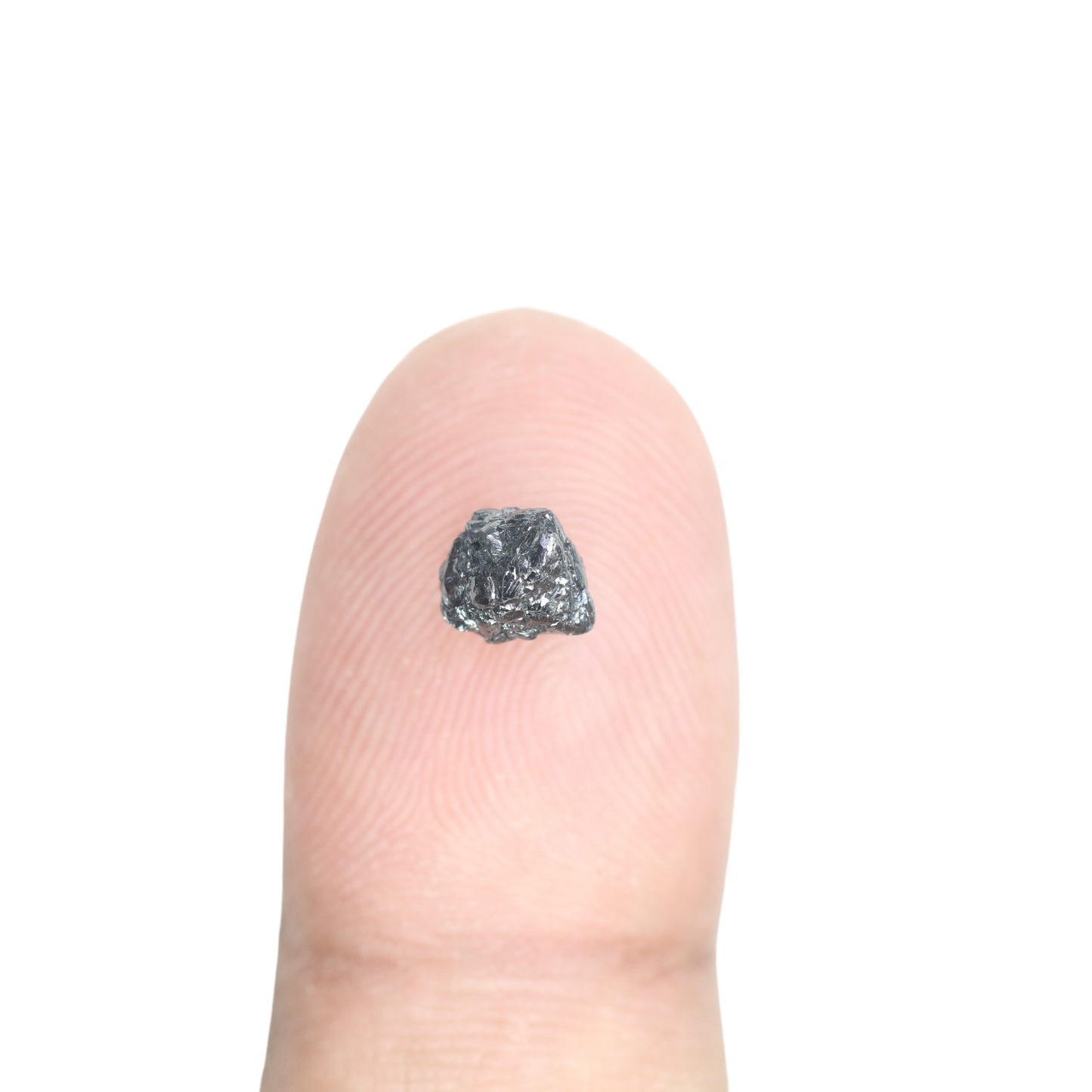 1.42 CT Black Rough Uncut Natural Diamond For Engagement Ring | Diamond Pendant | Gift For Her - JayKrishna Diamond