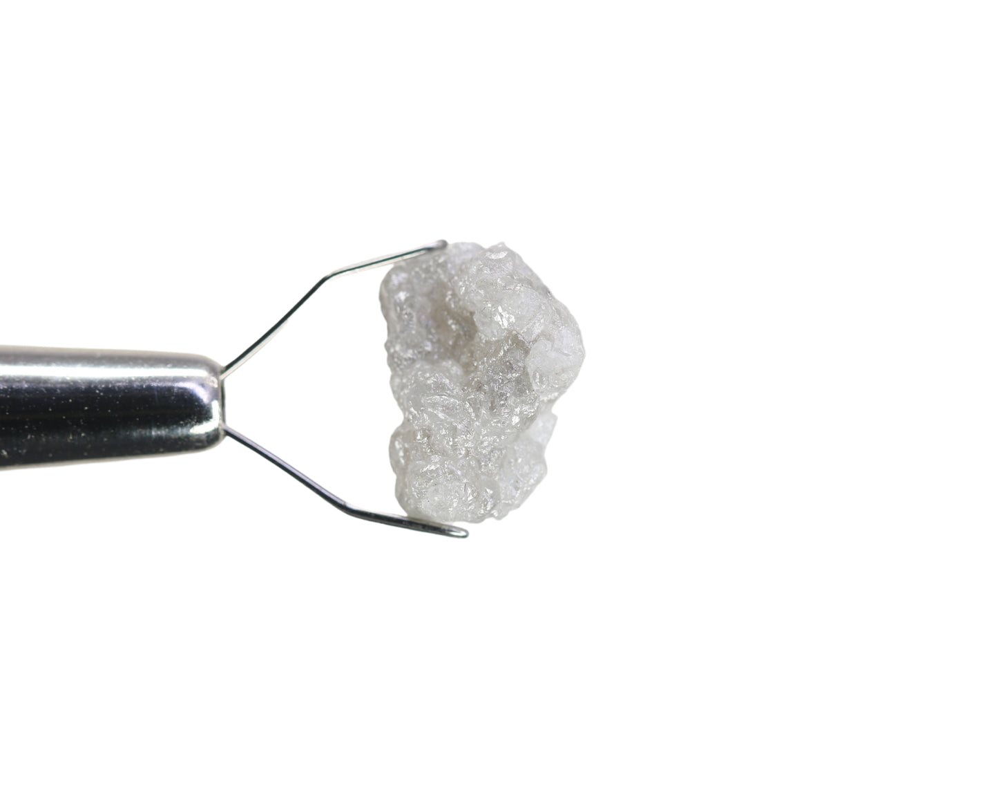 5.6 CT Snow White Rough Uncut Diamond For Engagement Ring | Gift For Girl Friend | Gift For Wife - JayKrishna Diamond