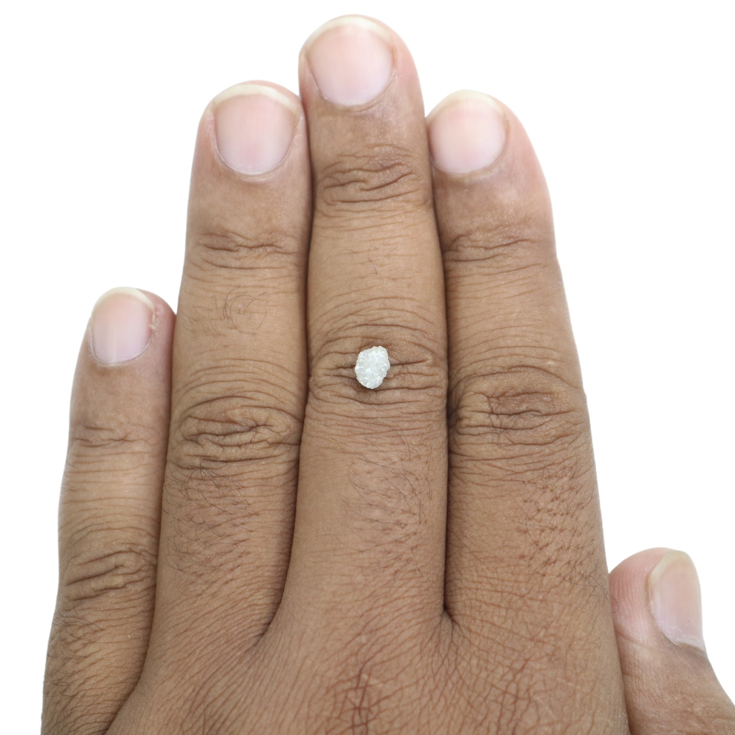 0.72 CT Loose Rough Uncut Snow White Diamond For Wedding Jewelry | Gift For Girl Friend | Gift For Wife - JayKrishna Diamond