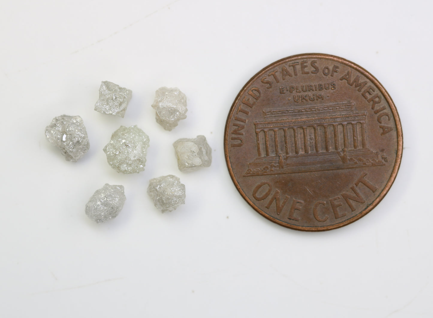 3.39 CT Uncut Raw Grey Rough Diamond For Engagement Ring - JayKrishna Diamond