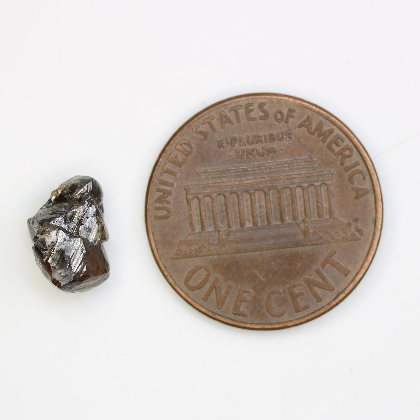 2.58 CT Rough Raw Uncut Dark Brown Diamond For Engagement Ring - JayKrishna Diamond