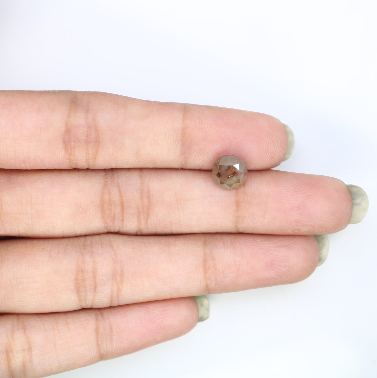 2.03 CT 7.50 MM Fancy Red Round Brilliant Cut Diamond For Promise Ring - JayKrishna Diamond