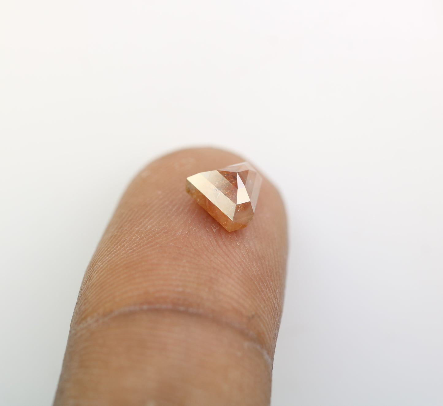 1.51 CT Diamond Cut Red Diamond For Engagement Ring - JayKrishna Diamond