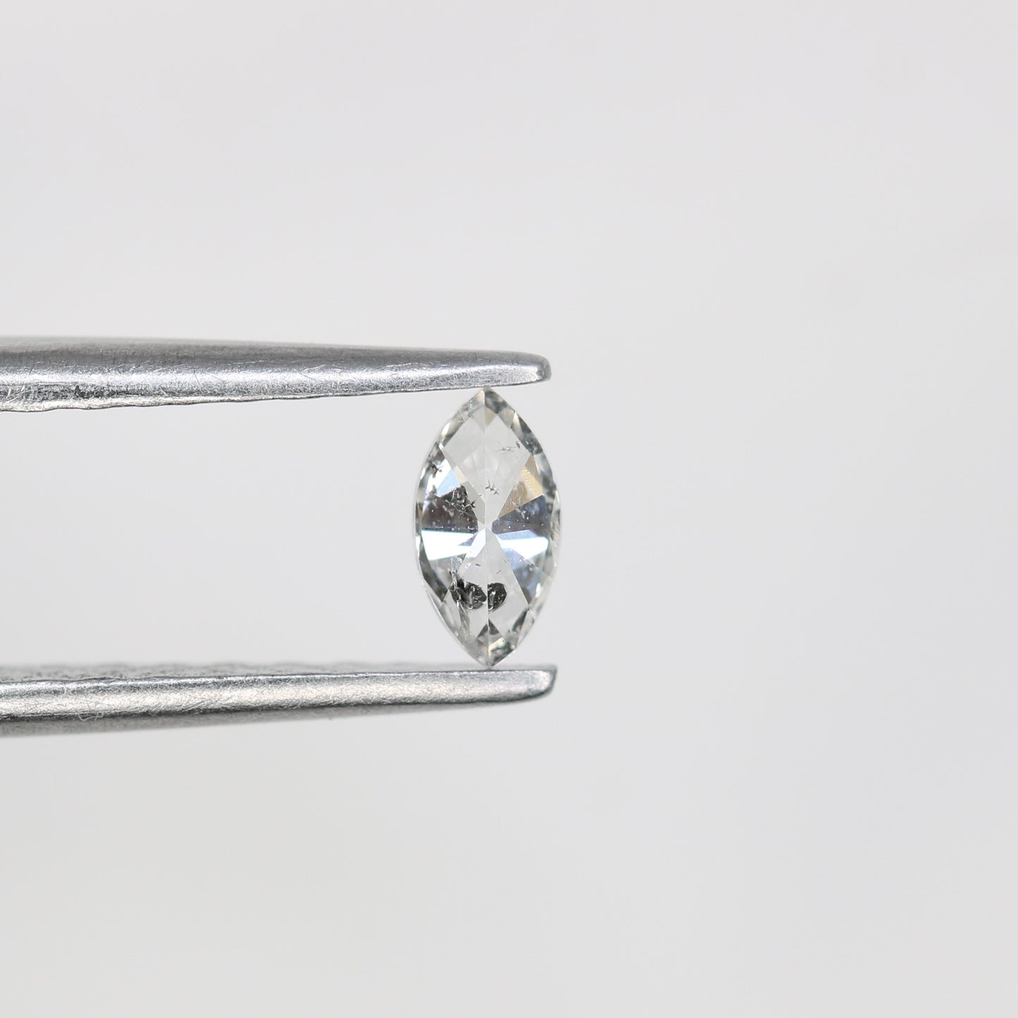 0.19 CT Natural Marquise Shape Salt and Pepper Diamond - Perfect for Engagement Rings, Necklaces, Promise Rings, Earrings, and Anniversary Gifts - JayKrishna Diamond