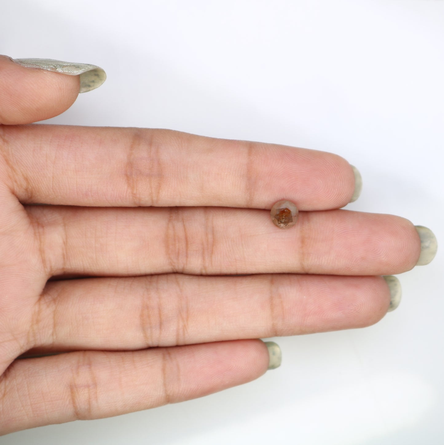 1.06 CT Fancy Red 5.90 MM Polished Round Brilliant Cut Diamond For Promise Ring - JayKrishna Diamond