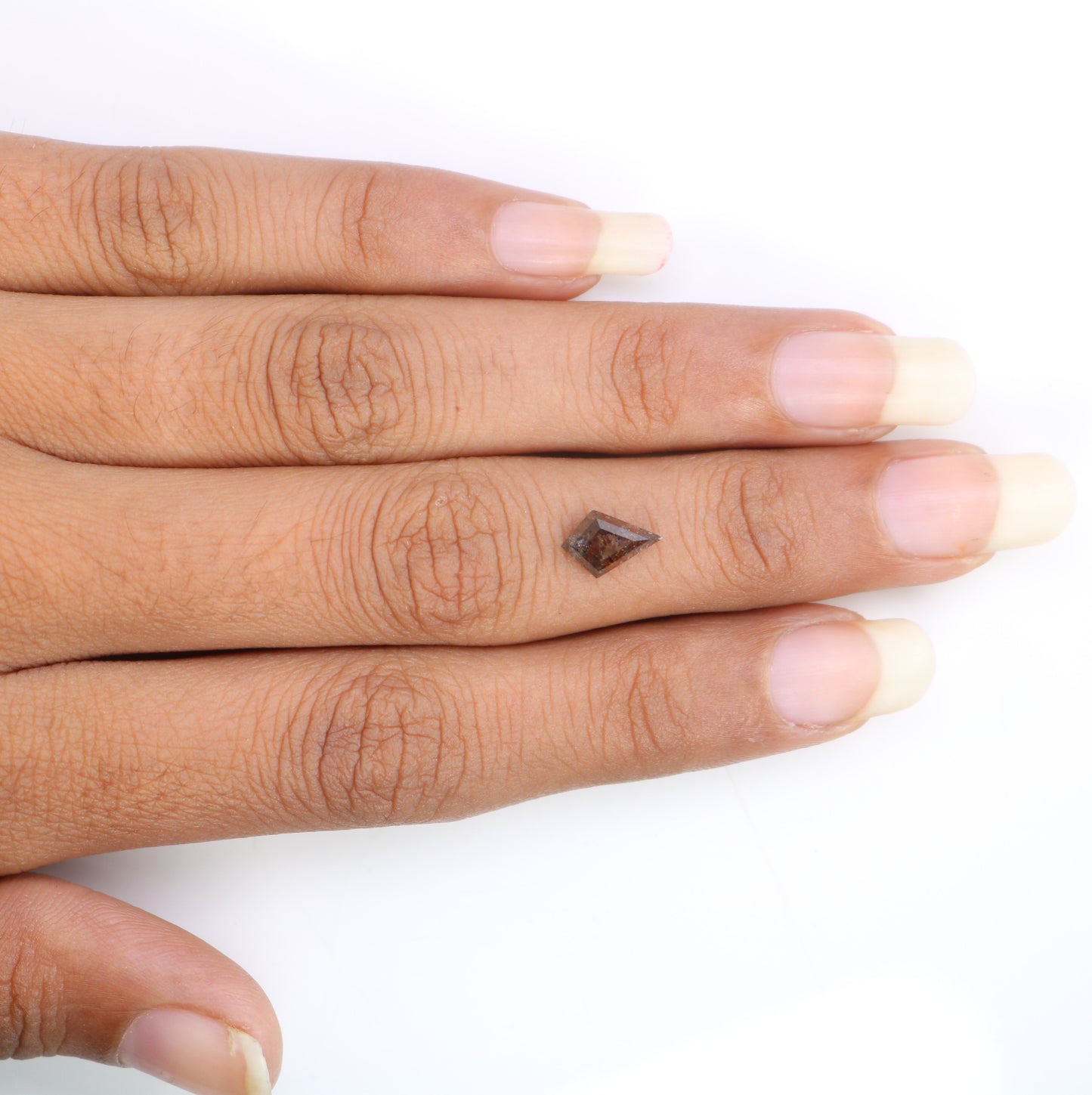 0.93 Carat Kite Shaped Natural Red Color Loose Diamond 9.00 MM For Engagement Ring - JayKrishna Diamond