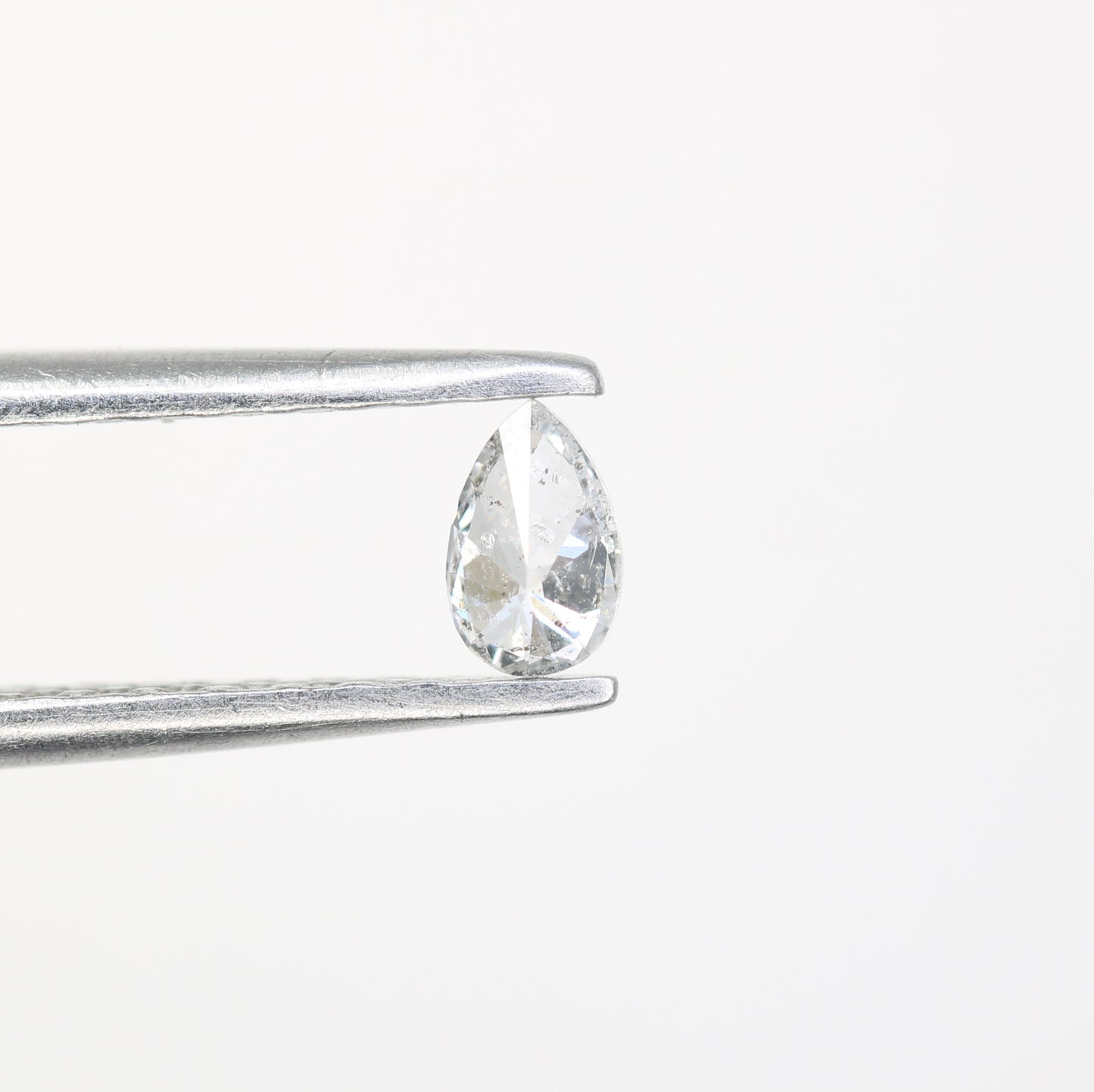 0.16 CT Salt and Pepper Pear Cut Natural Loose Diamond - Perfect for Engagement Rings and Custom Jewelry - JayKrishna Diamond