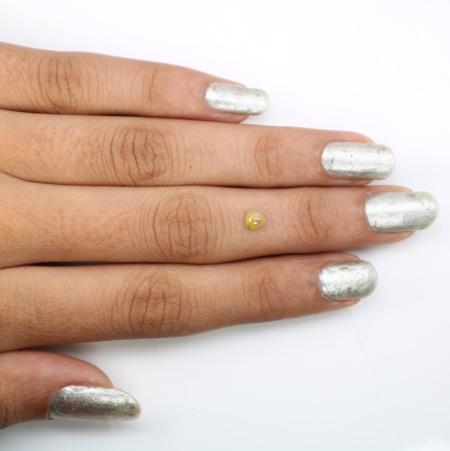 0.26 CT Fancy Yellow Pear Shape 4.40 MM Diamond – Ideal for Engagement Rings | Stunning Fancy Yellow Pear Diamond - JayKrishna Diamond