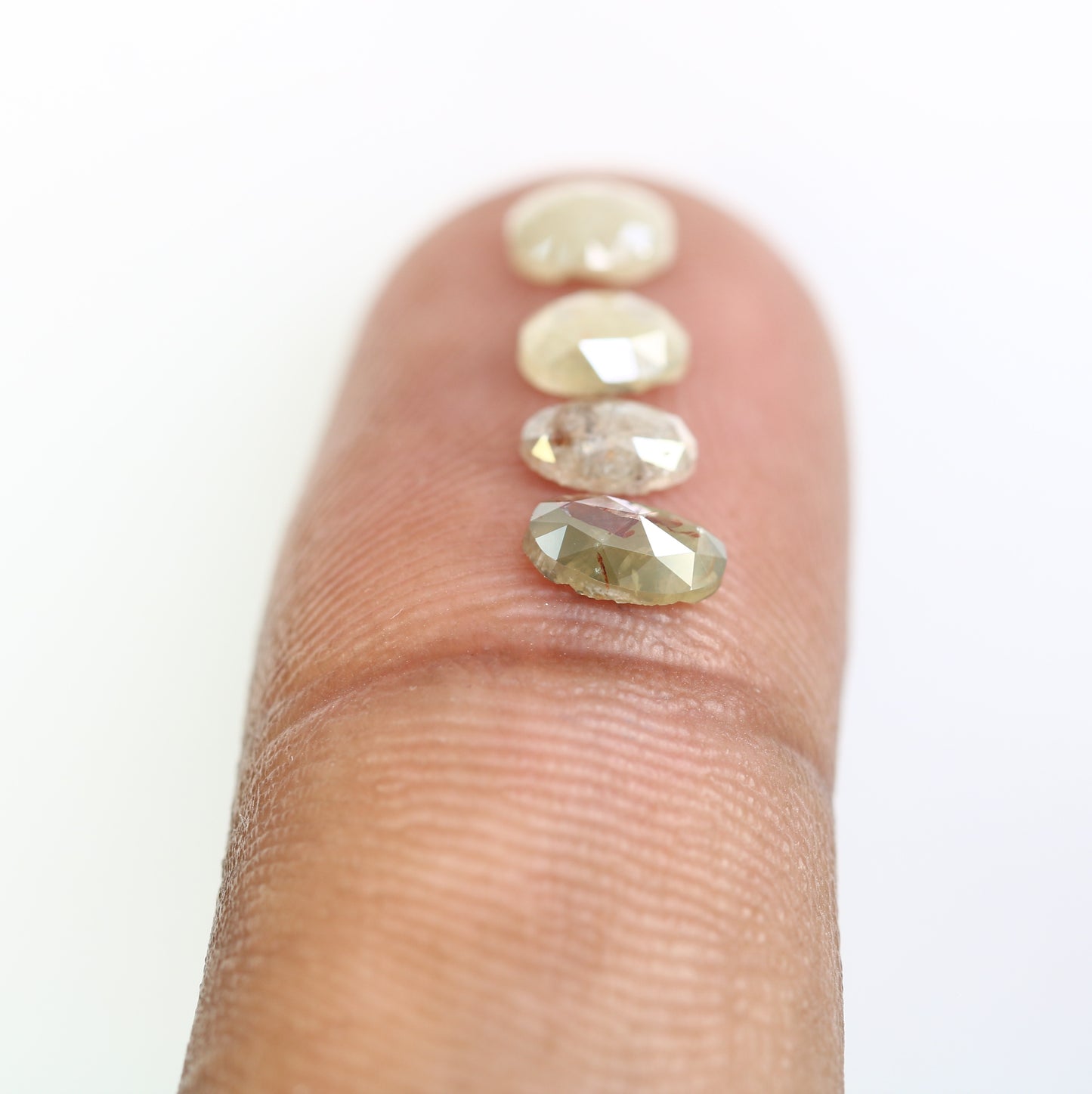 1.54 CT Loose Grey Oval Cut 5.00 MM Natural Diamond For Engagement Ring - JayKrishna Diamond