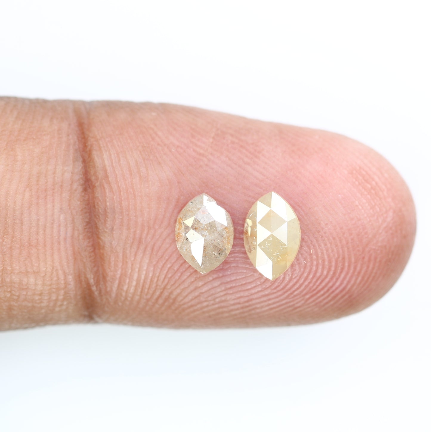 1.15 CT Polished Marquise Shape Peach Fancy Unique Diamond For Jewelry - JayKrishna Diamond