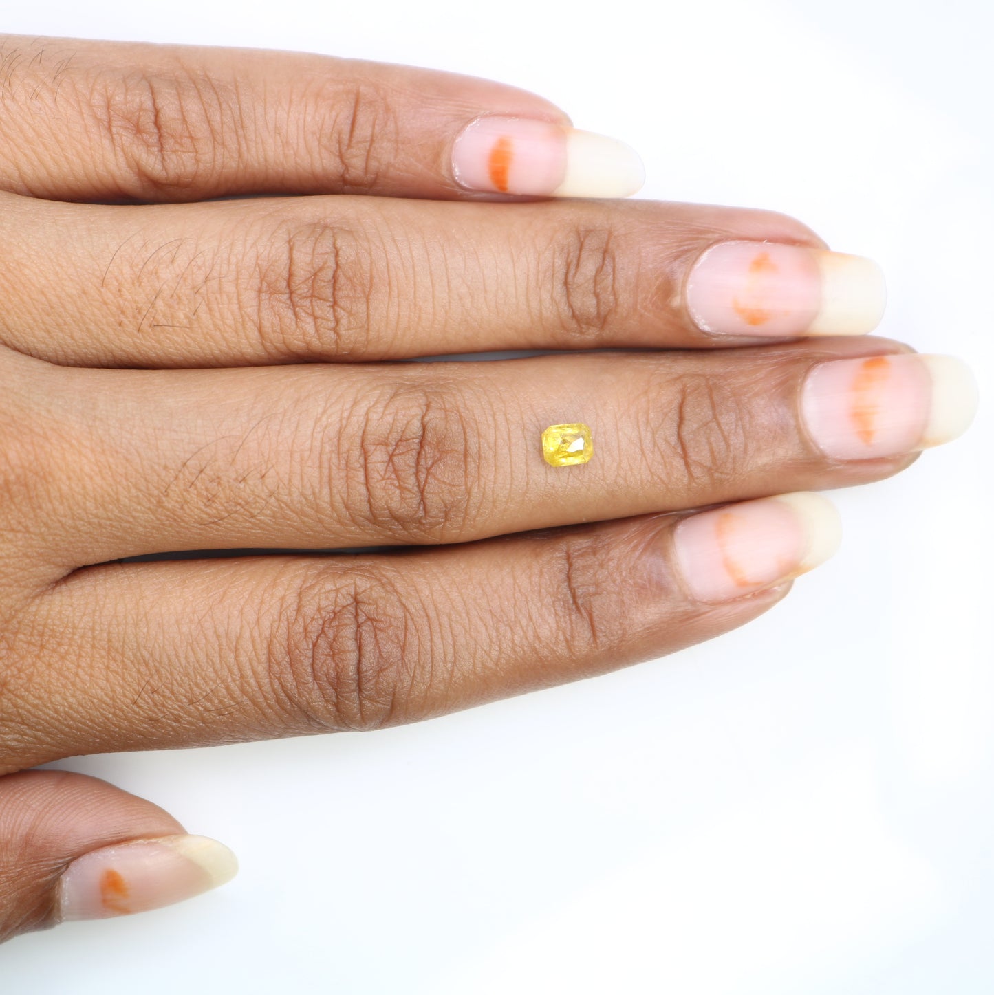 0.58 CT Natural Yellow Emerald-Shaped Diamond – Elegant Loose Gem for Stunning Engagement Rings - JayKrishna Diamond