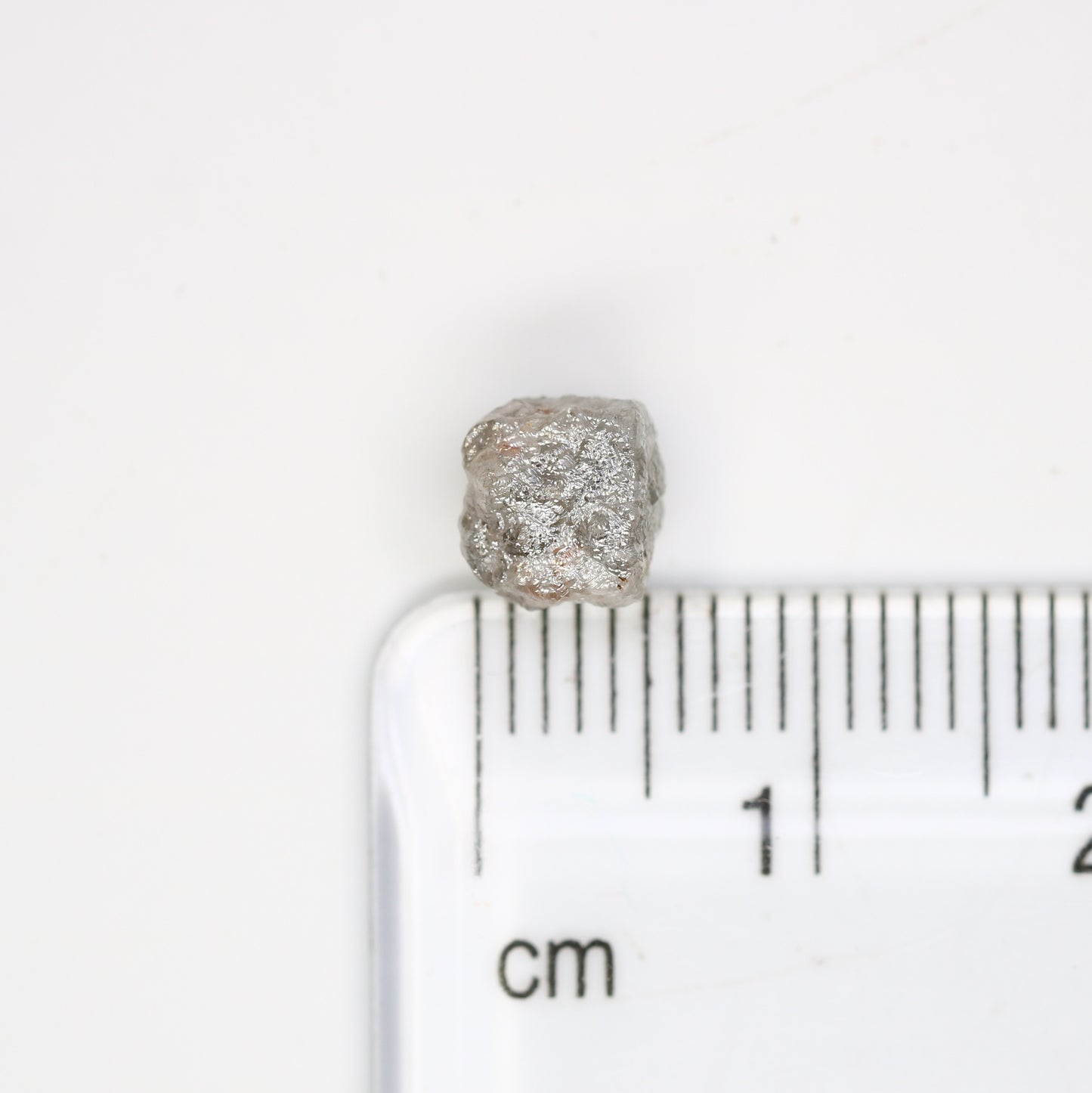 2.20 Carat Grey Color Natural Loose Congo Cube Rough Diamond For Wedding Ring - JayKrishna Diamond