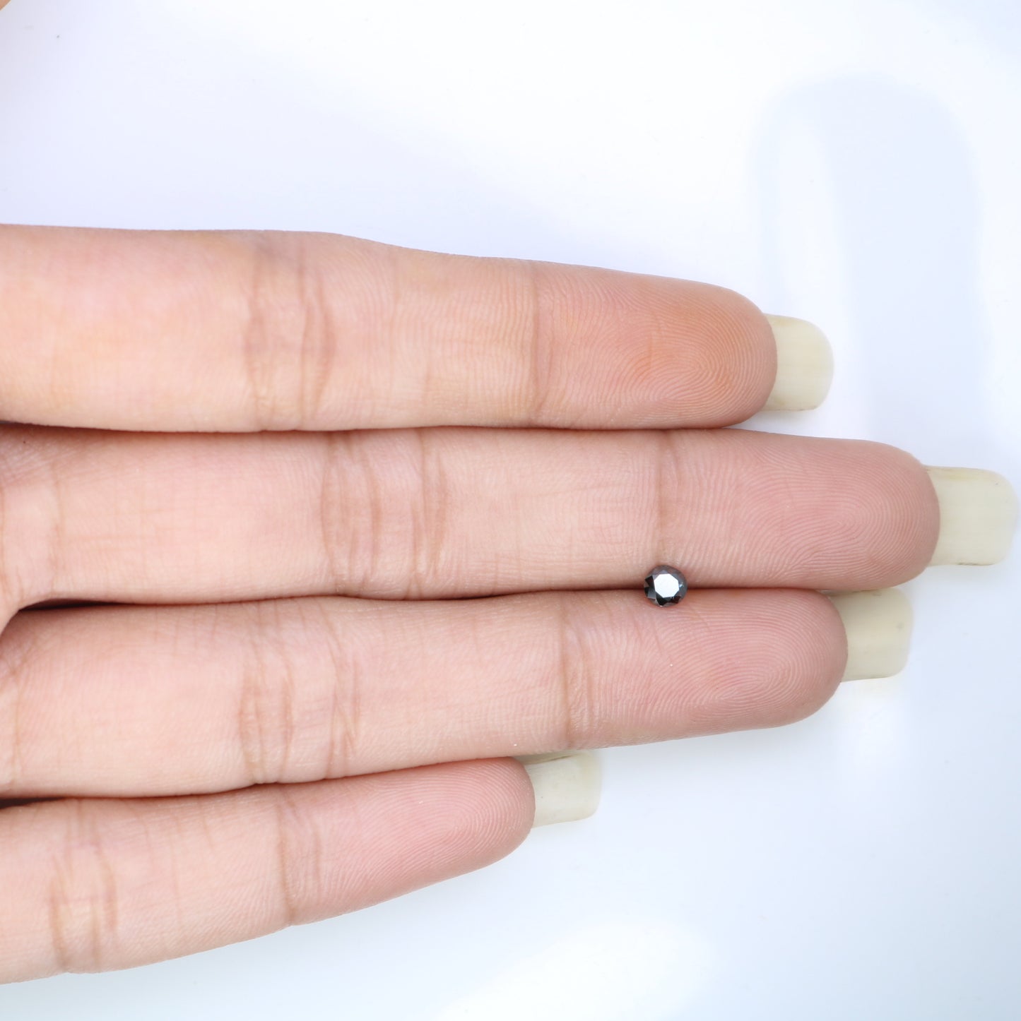 0.19 CT Round Brilliant Cut Dark Brown Diamond - Ideal for Engagement Rings, Necklaces, Promise Rings, Earrings, and Anniversary Gifts - JayKrishna Diamond