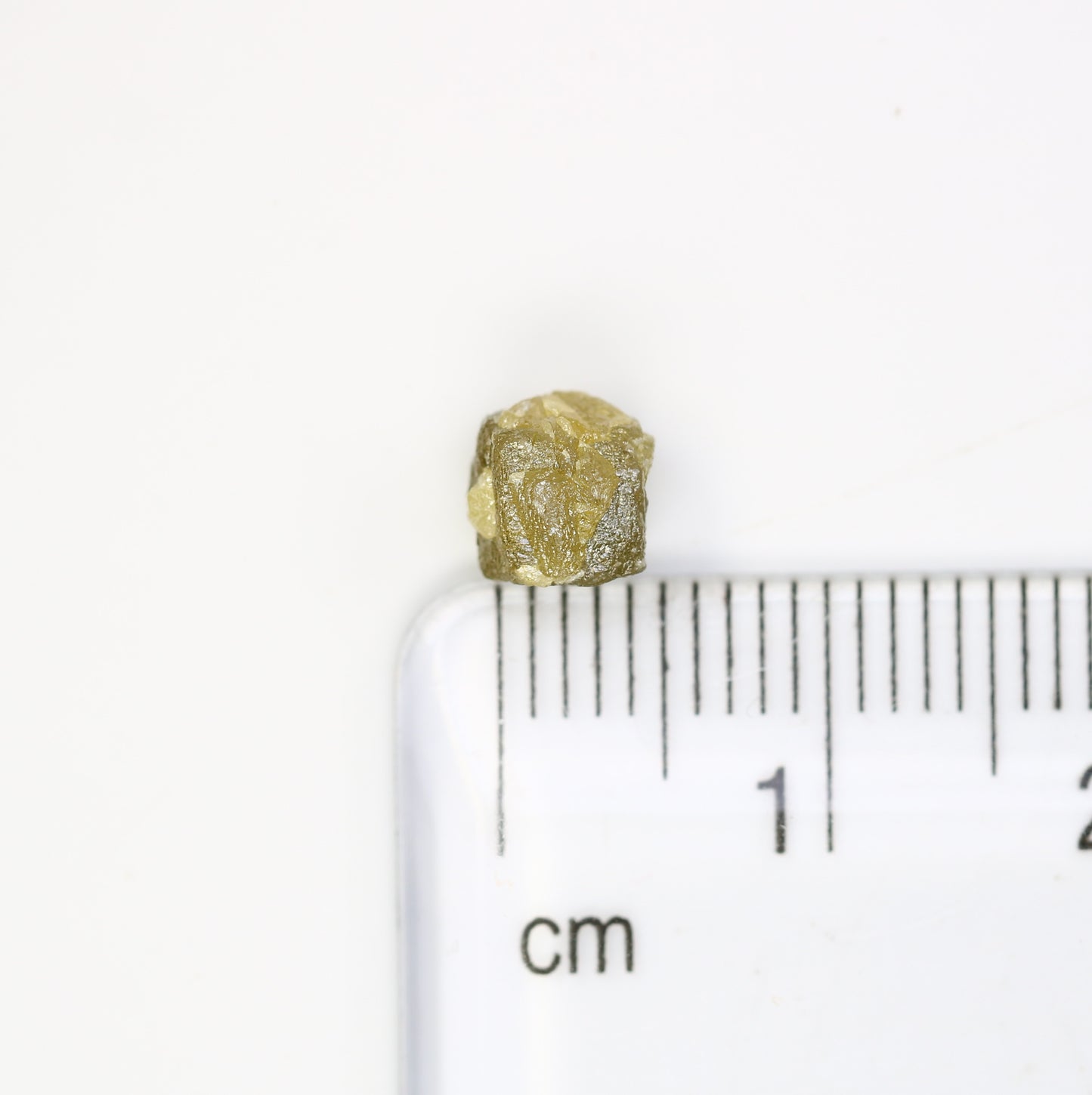 1.85 Carat Green Color Natural Rough Congo Cube Raw Diamond For Diamond Jewelry - JayKrishna Diamond