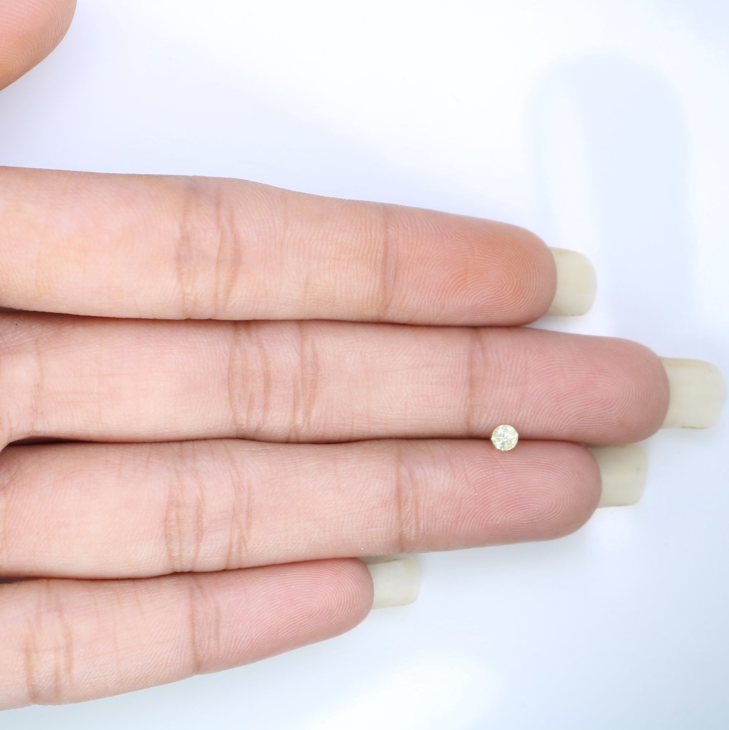 0.11 CT 3.00 MM Brilliant Cut Round Light Yellow Salt and Pepper Diamond for Engagement Rings, Custom Jewelry and Elegant Promise Rings - JayKrishna Diamond