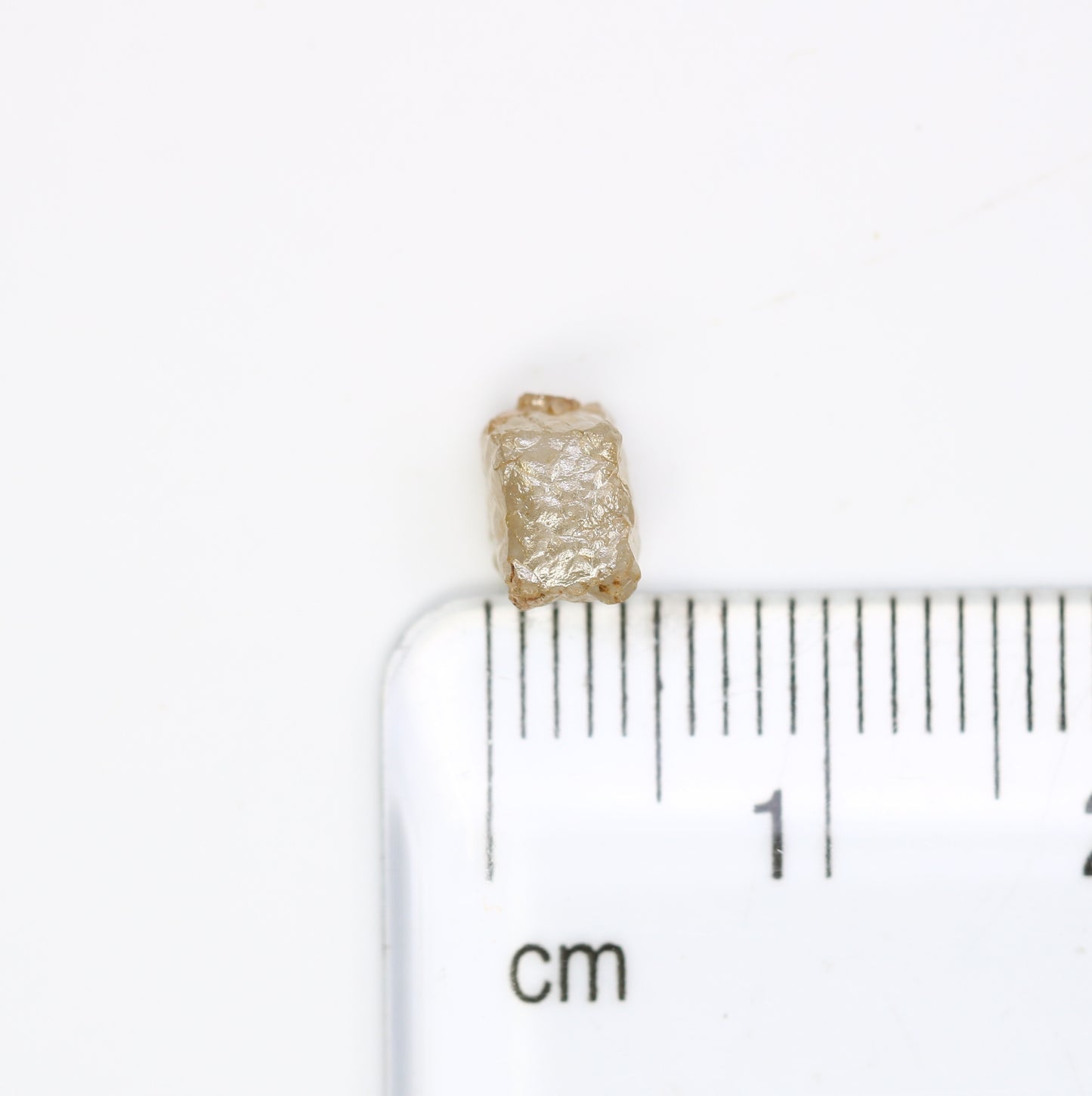 1.50 Carat Congo Cube Loose Natural Peach Raw Rough Diamond For Wedding Ring - JayKrishna Diamond