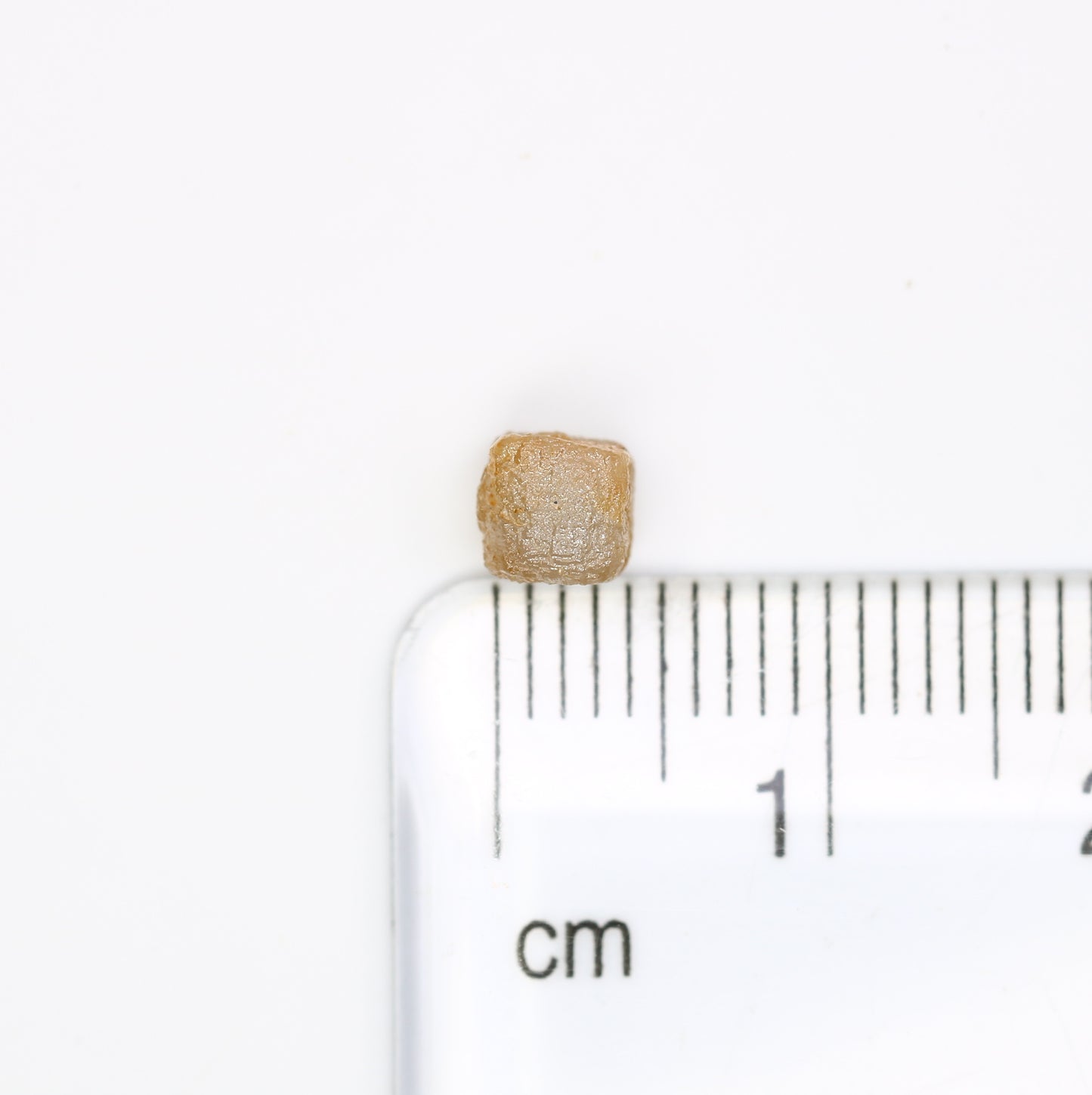 1.20 Carat Peach Color Natural Loose Congo Cube Shape Loose Diamond For Wedding Ring - JayKrishna Diamond