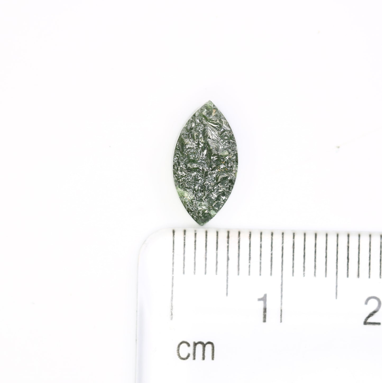 2.55 Carat Natural Loose Marquise Shape Green Color Rough Diamond - JayKrishna Diamond