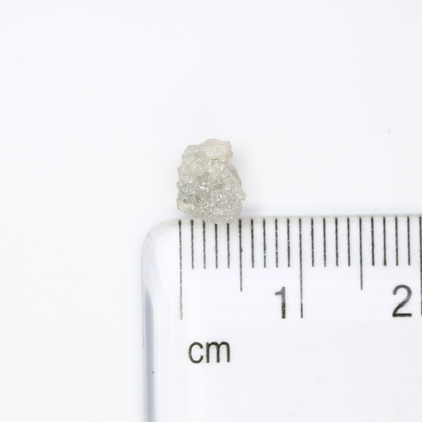 1.29 CT Irregular Shape Rough Grey Raw Uncut Diamond For Wedding Ring - JayKrishna Diamond