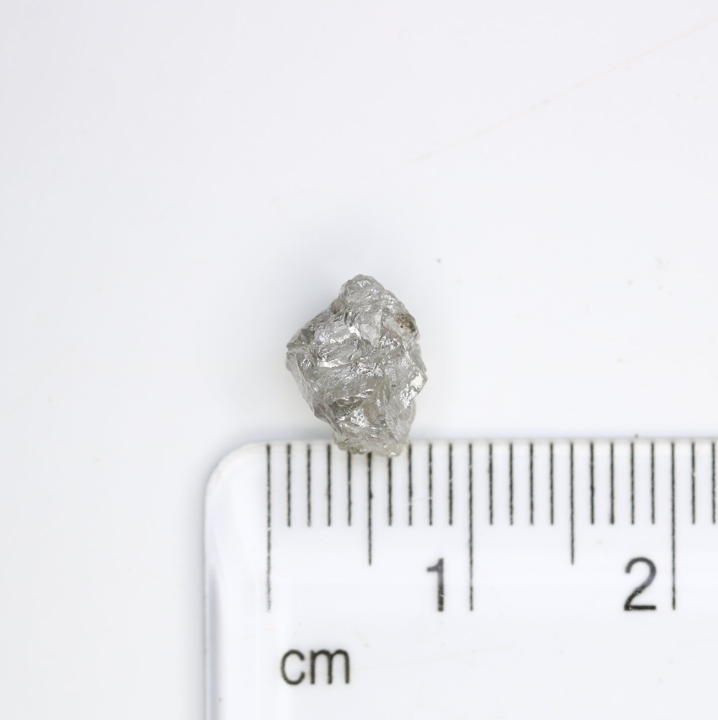 2.37 Carat Grey Rough Diamond Loose Antique Raw Diamond For Galaxy Ring - JayKrishna Diamond