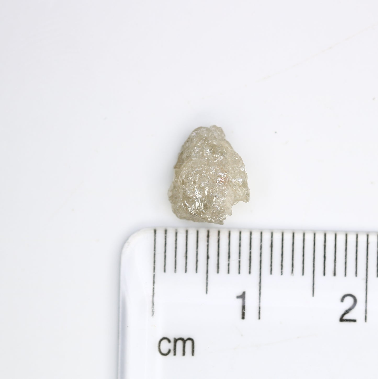 2.60 Carat Grey Raw Diamond Natural Loose Fancy Rough Diamond - JayKrishna Diamond