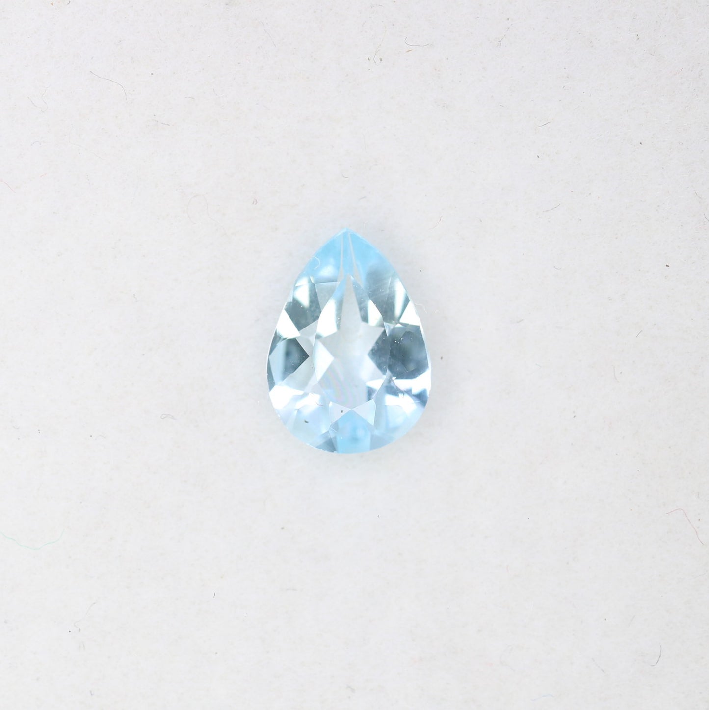 1.15 CT 8.30 x 6.00 MM Aquamarine Pear Cut Blue Gemstone For Engagement Ring - JayKrishna Diamond