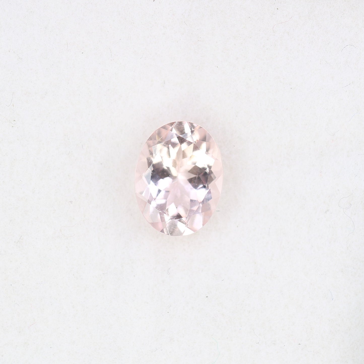 1.18 CT 8.10 x 6.20 MM Morganite Oval Stone For Engagement Ring - JayKrishna Diamond