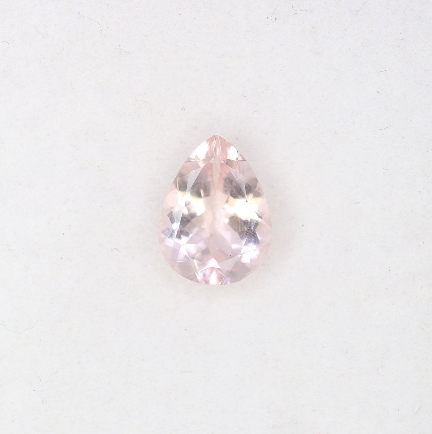 0.97 CT Morganite Pear Stone Pink 8.10 MM Gemstone For Engagement Ring - JayKrishna Diamond