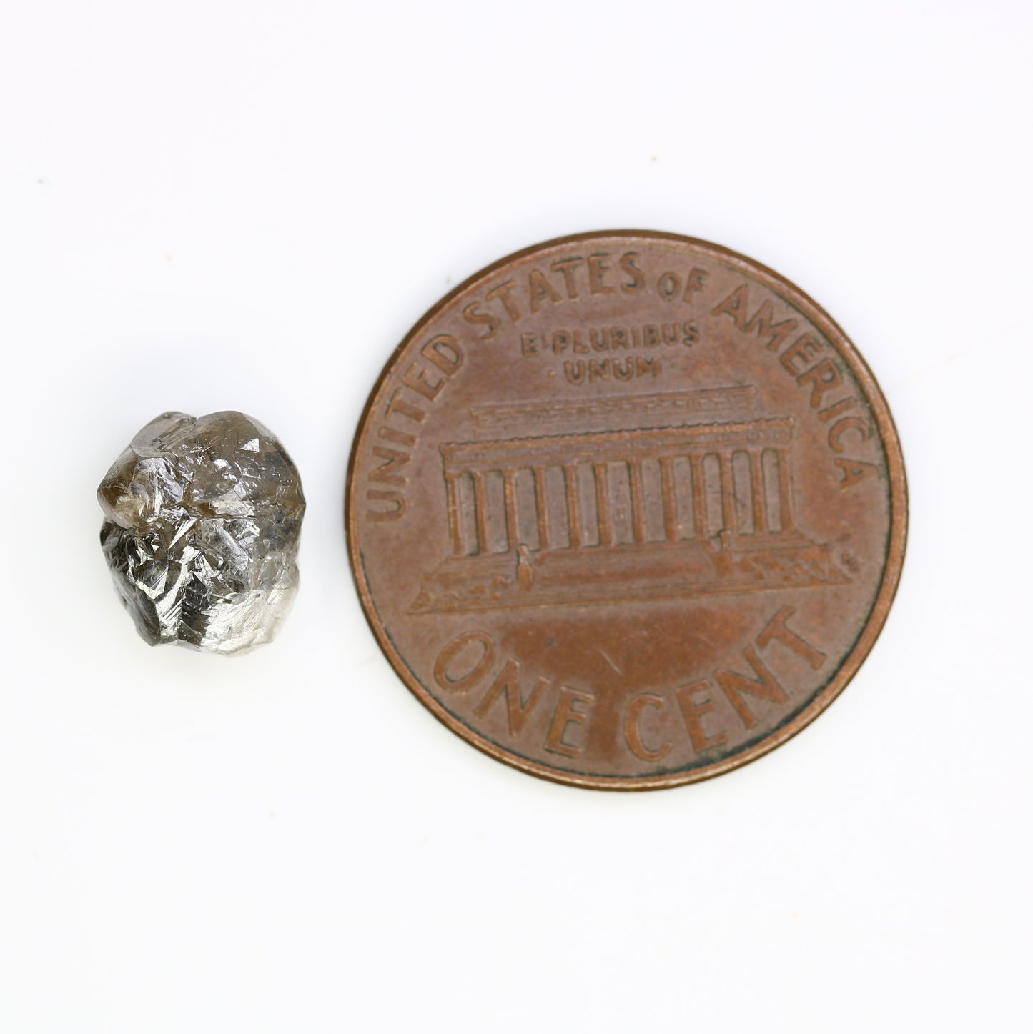 2.40 Carat Natural Grey Raw Loose Uncut Rough Diamond For Wedding Ring - JayKrishna Diamond