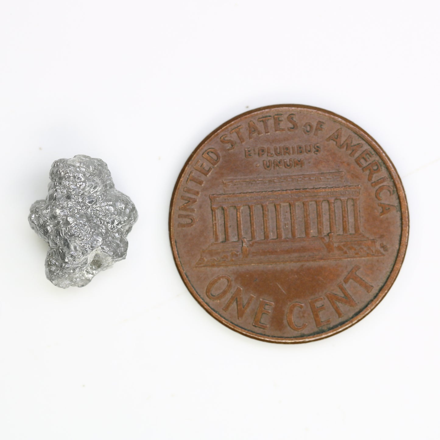 3.13 Carat Grey Color Uncut Raw Natural Loose Antique Rough Diamond For Galaxy Diamond Ring - JayKrishna Diamond