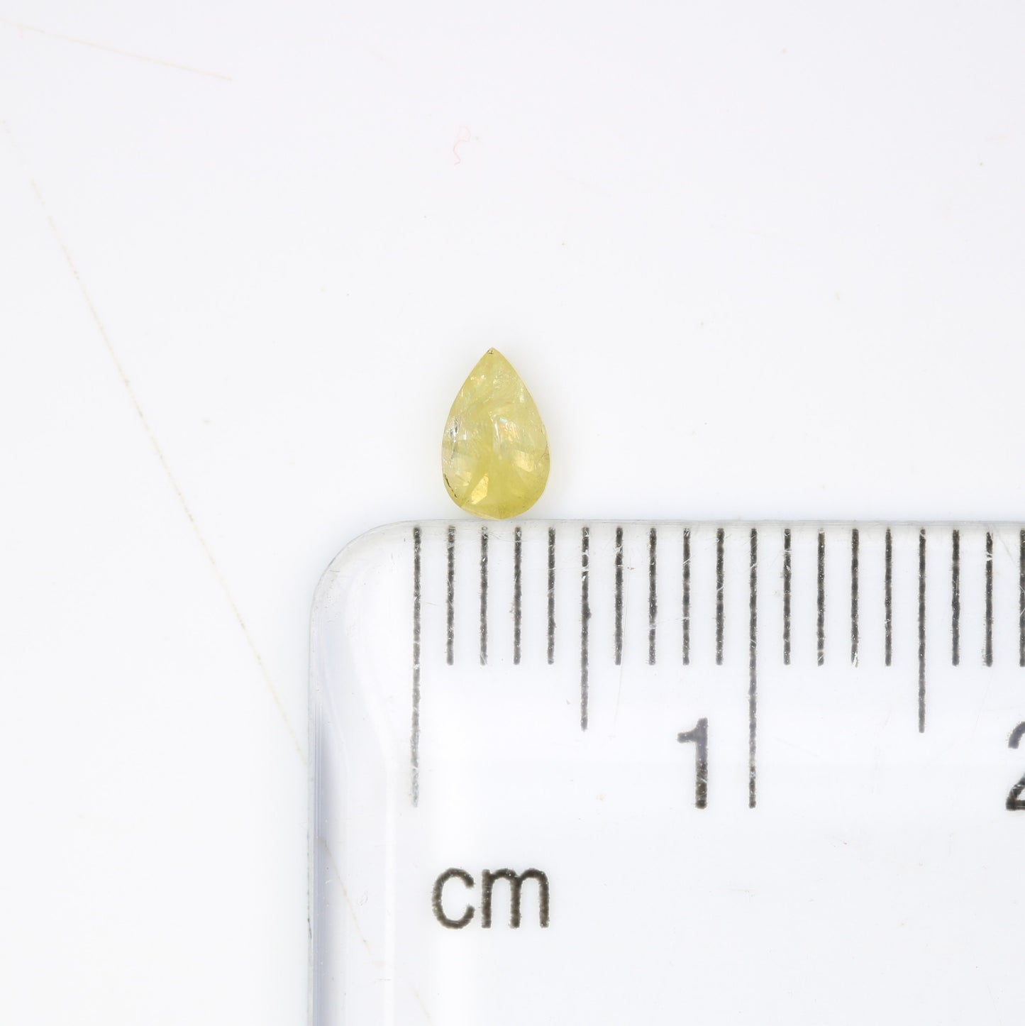 0.30 CT Grey 5.10 MM Pear Shaped Loose Diamond – Perfect for Proposal Rings | Elegant Grey Pear Shape Diamond - JayKrishna Diamond