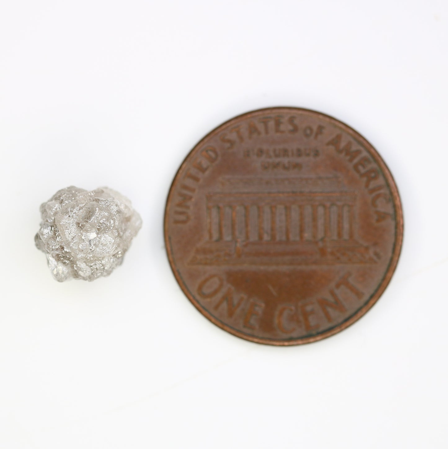 3.69 CT Raw Rough Uncut Grey Diamond For Engagement Ring - JayKrishna Diamond