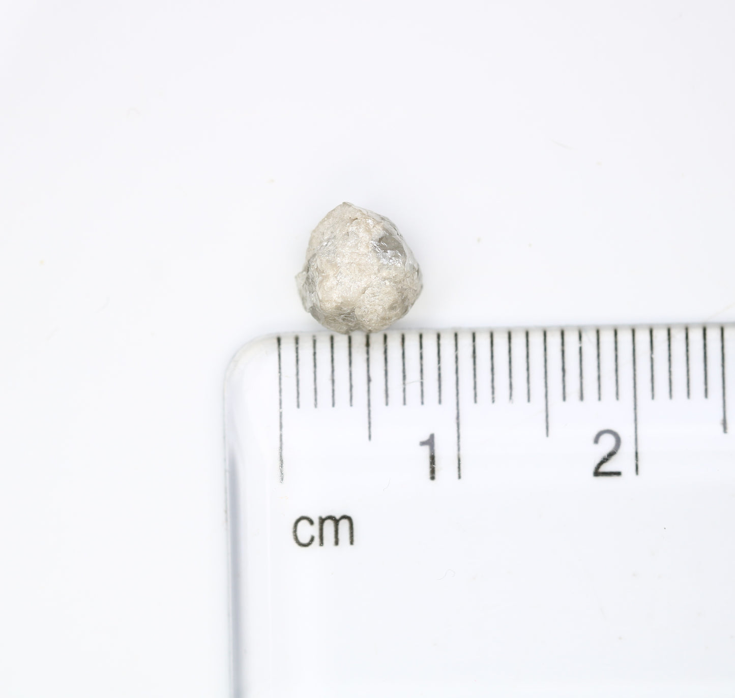 2.26 CT 7.50 x 6.80 MM Rough White Irregular Cut Raw Natural Diamond For Engagement Ring - JayKrishna Diamond