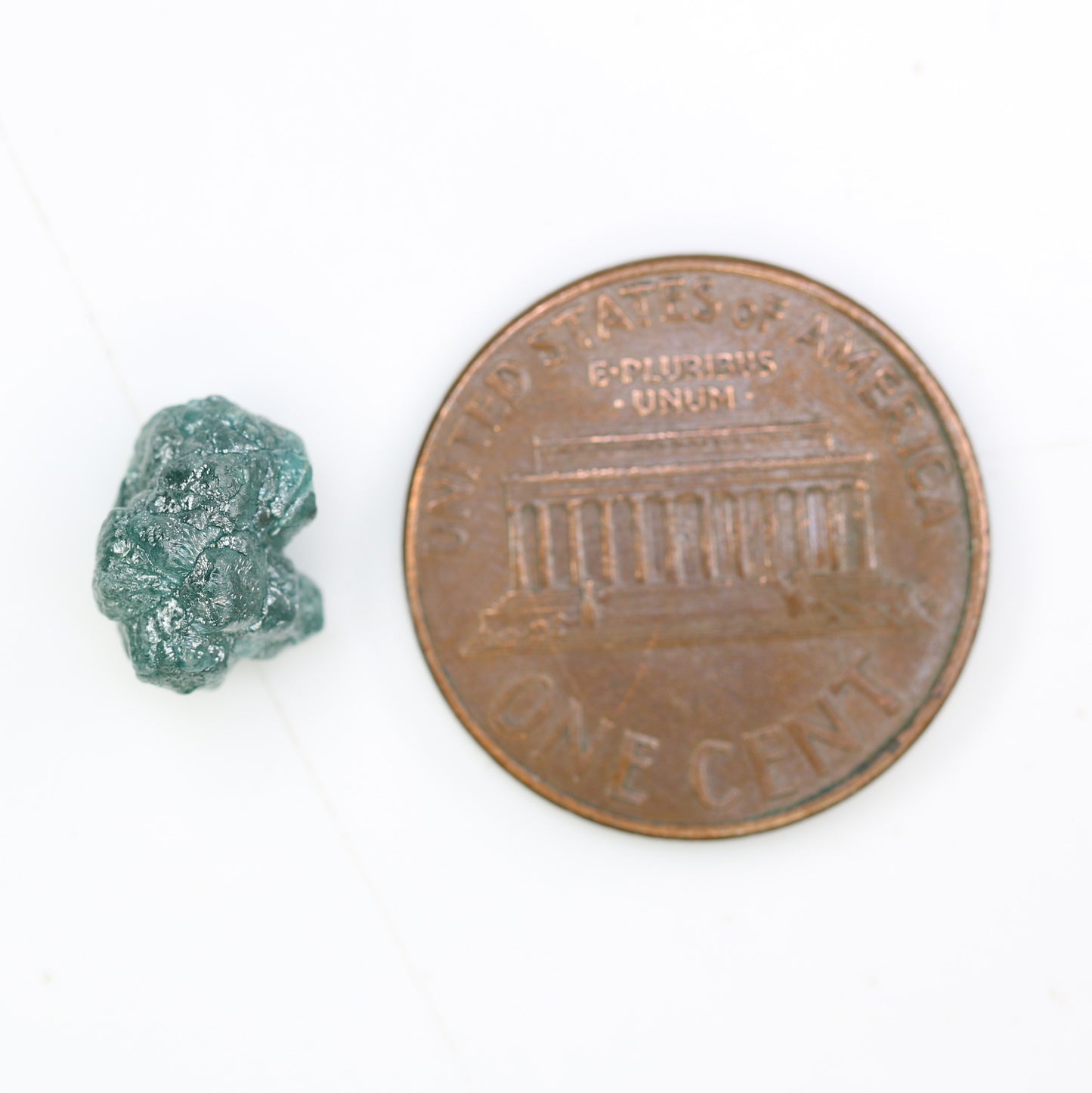 3.54 CT 10.50 MM Uncut Blue Rough Raw Diamond For Engagement Ring - JayKrishna Diamond