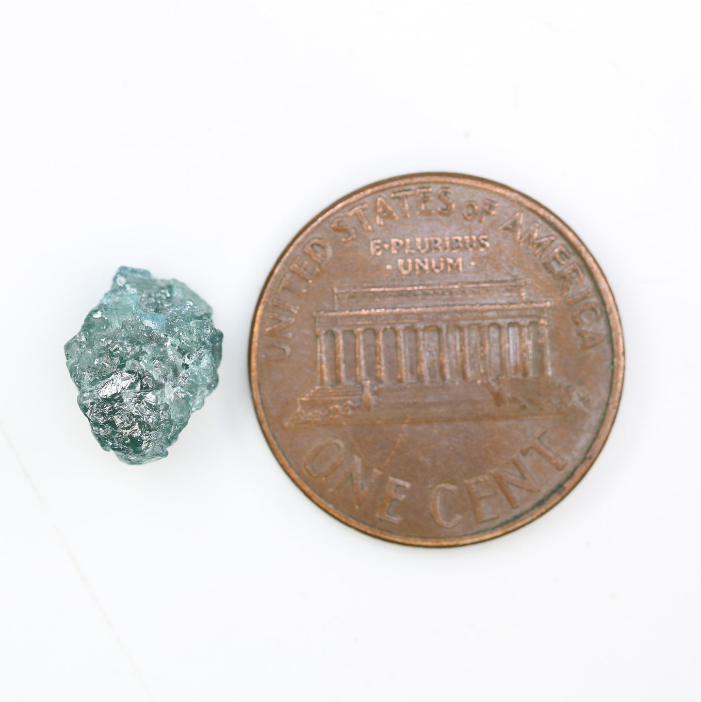 3.31 CT Rough Blue Uncut Raw 9.80 x 8.00 mm Diamond For Wedding Ring - JayKrishna Diamond