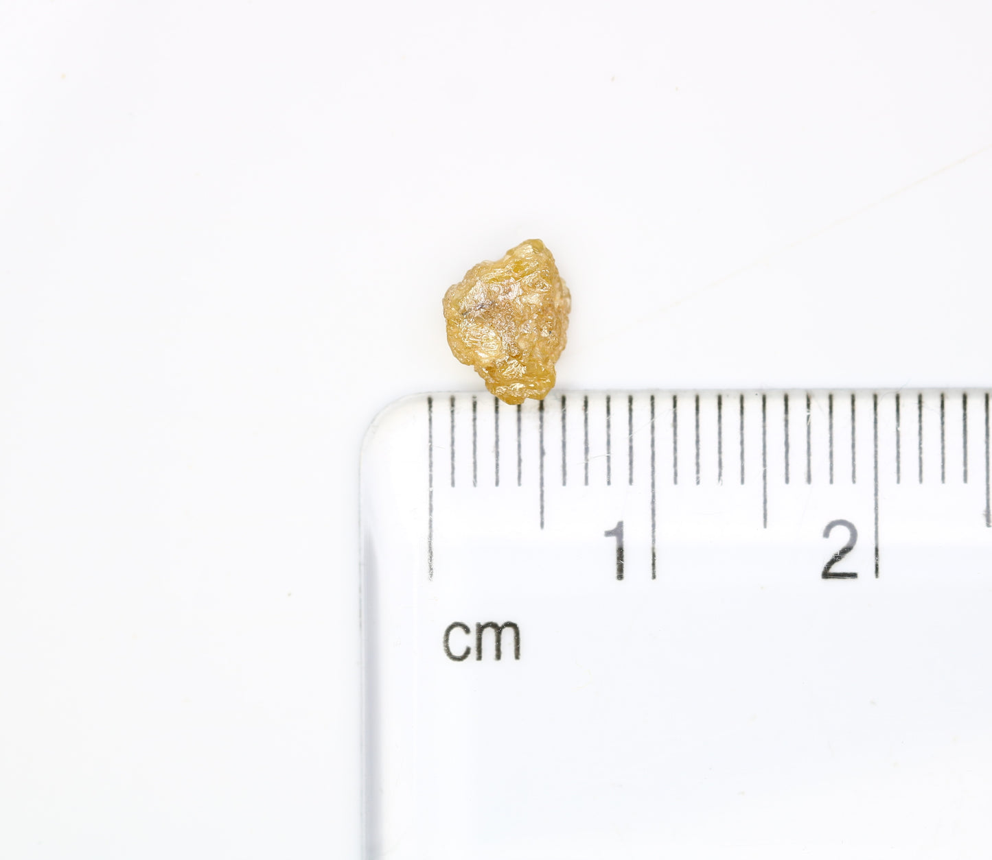 1.13 CT 7.50 x 5.80 MM Yellow Irregular Cut Rough Raw Diamond For Engagement Ring - JayKrishna Diamond