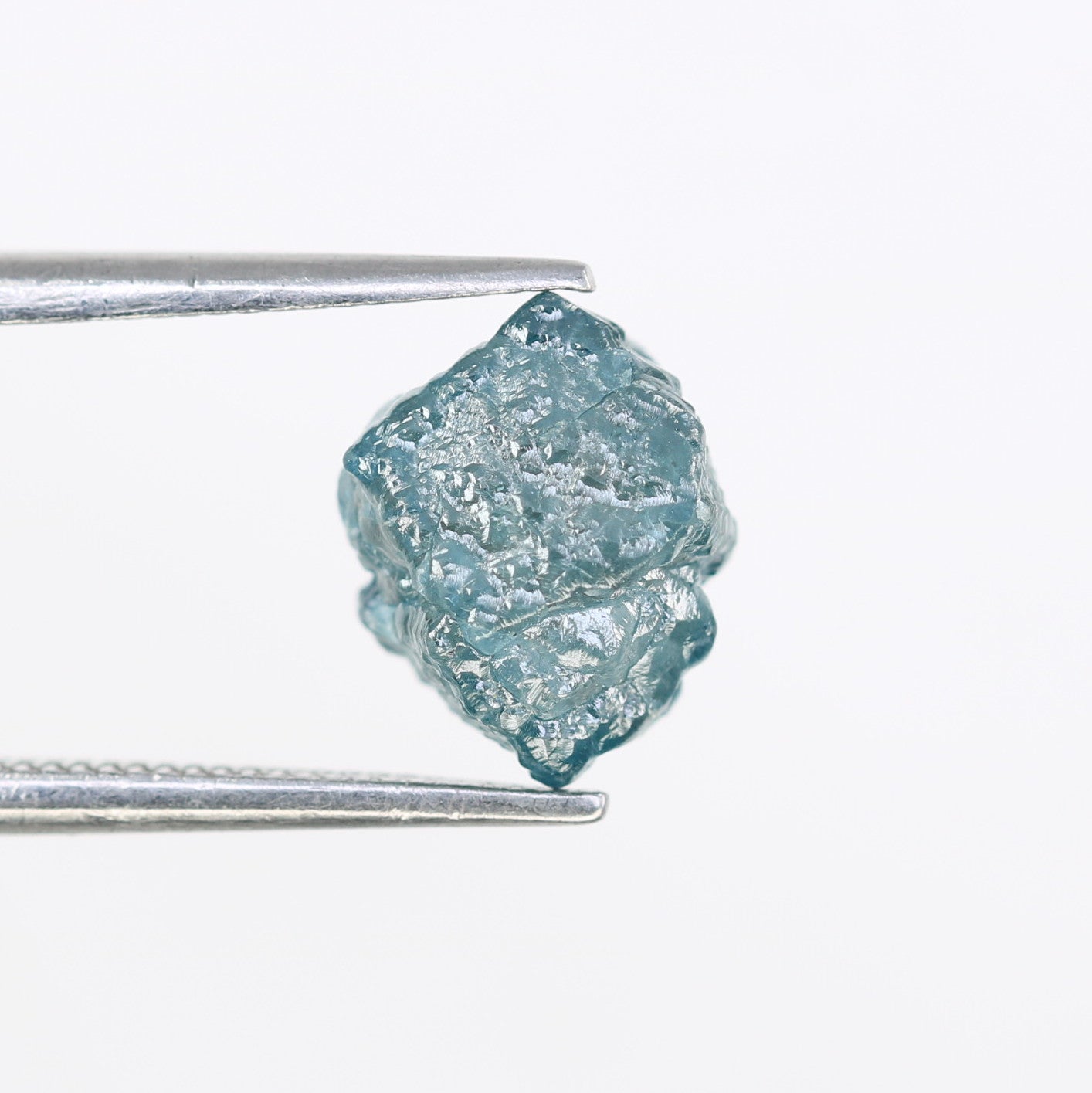 CT Raw Irregular Cut Rough Blue Diamond For Engagement Ring