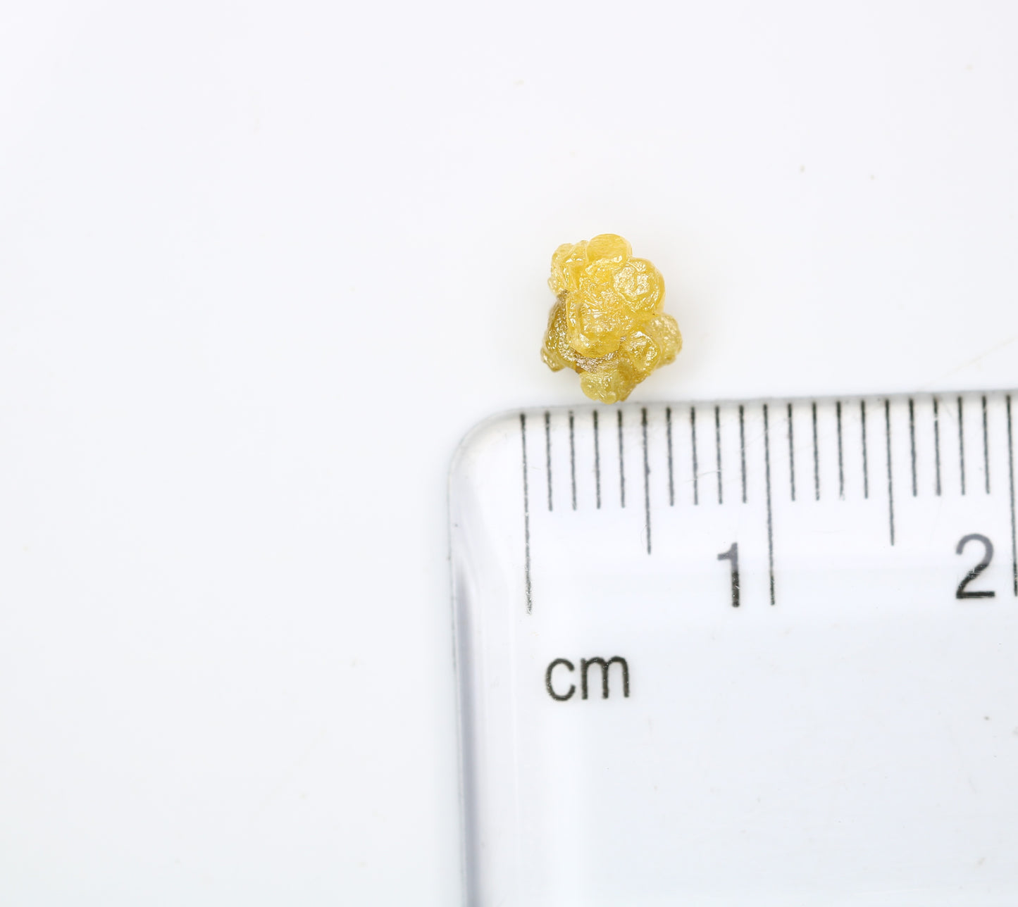 1.30 CT 7.10 x 5.80 MM Yellow Rough Raw Irregular Cut Diamond For Engagement Ring - JayKrishna Diamond