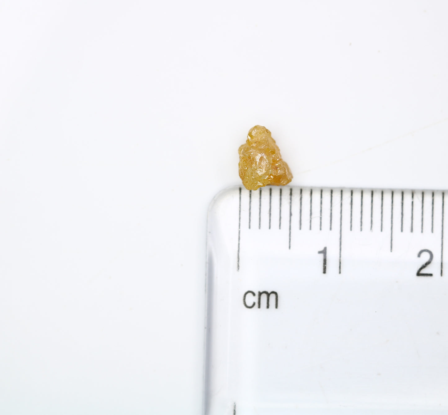 1.05 CT 6.20 MM Rough Yellow Irregular Cut Raw Diamond For Engagement Ring - JayKrishna Diamond