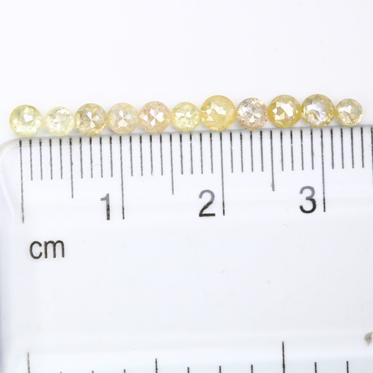 1.84 Carat Light Yellow Color Natural Loose Antique Rose Cut Diamond For Wedding Ring - JayKrishna Diamond