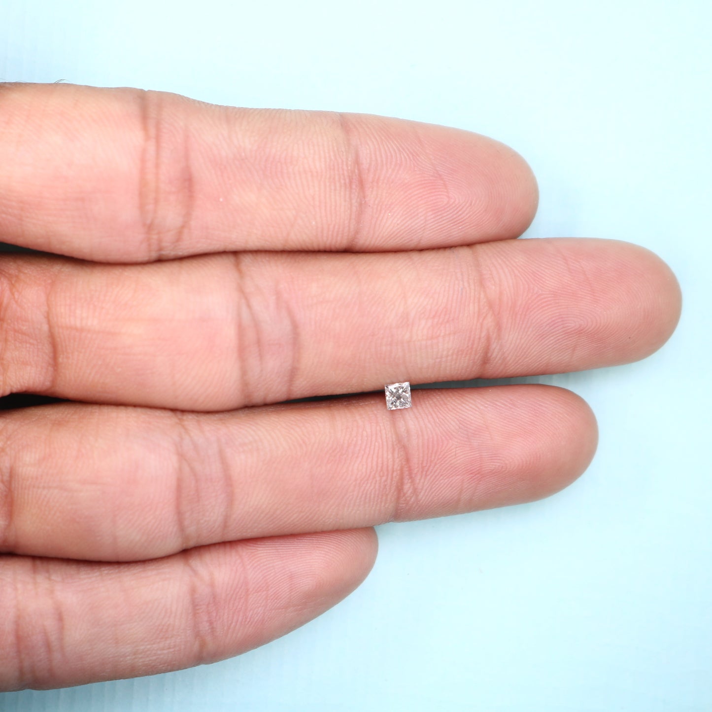 0.20 CT Princess Cut Salt and Pepper Diamond – Stunning for Engagement Rings, Necklaces, Promise Rings, Earrings & Anniversary Gifts - JayKrishna Diamond