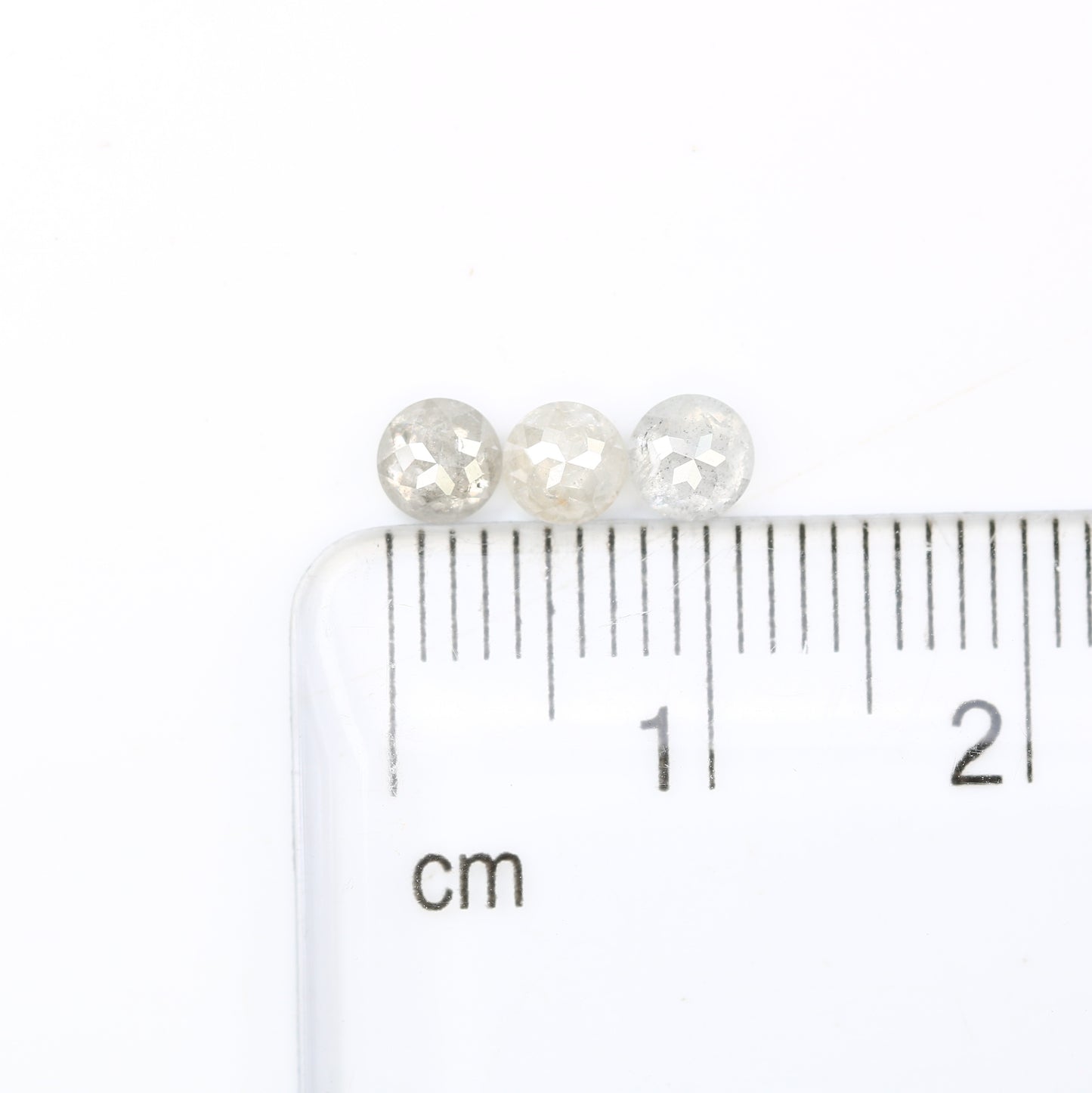 0.89 Carat White Loose Round Rose Cut Natural Diamond For Wedding Ring - JayKrishna Diamond