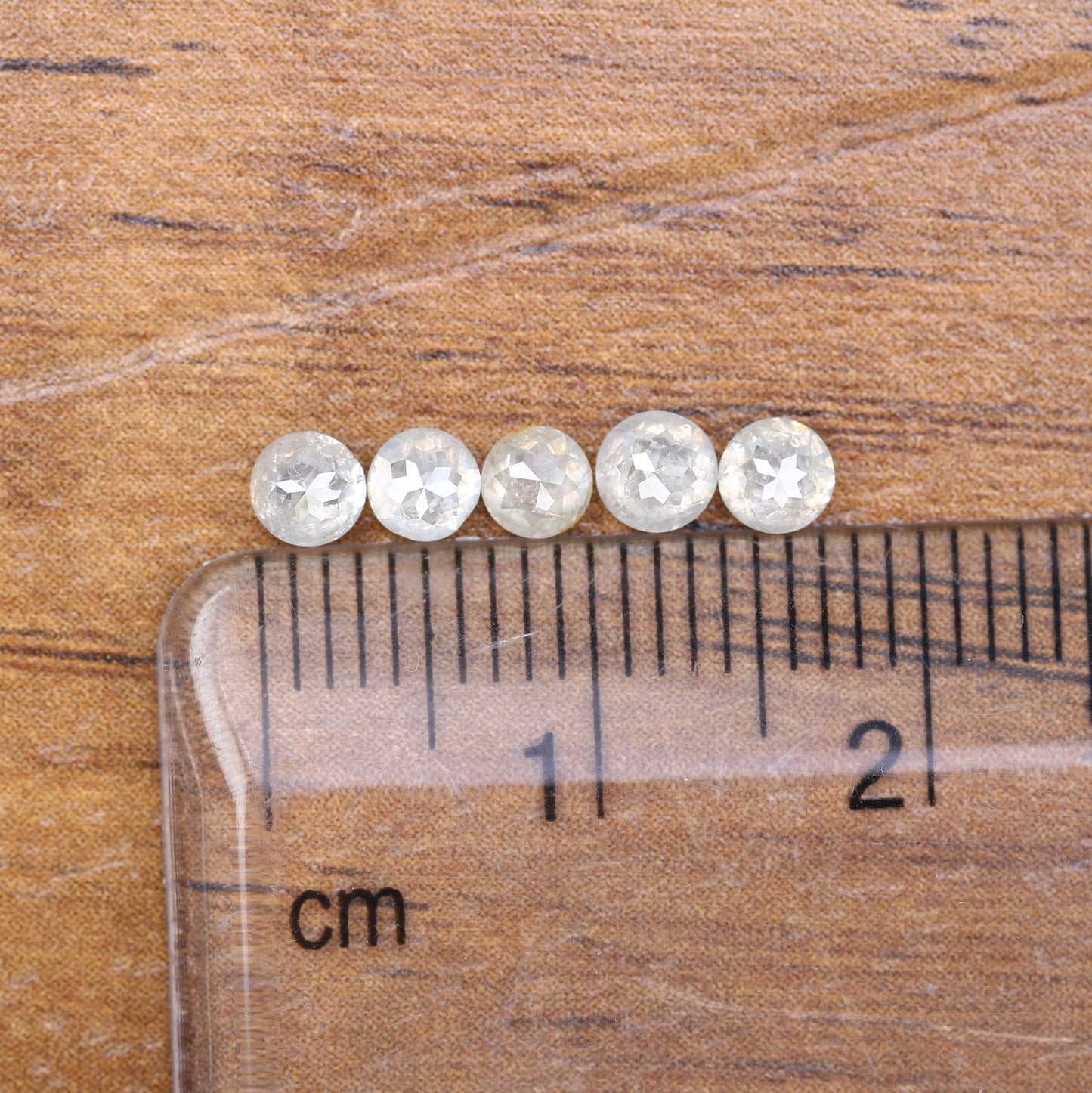 1.17 Carat White Color Natural Loose Antique Round Rose Cut Diamond For Galaxy Ring - JayKrishna Diamond